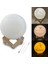 3 Renkli 3D Ay Lambası 15CM Çok Renkli (Yurt Dışından) 4
