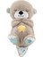 30CM Bebek Nefes Alan Ayı Yatıştırıcı Su Samuru Peluş Oyuncak Bebek Oyuncak Çocuk Yatıştırıcı Müzik Uyku Arkadaşı Ses ve Işık Bebek Oyuncak Hediye (Yurt Dışından) 1