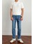 Erkek Ince Saç Örgülü Düğmeli Slim Fit Polo Yaka Triko T-Shirt 3