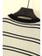Erkek Çizgi Detaylı Slim Fit Bisiklet Yaka Triko T-Shirt 3