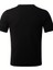 Erkek Siyah Ince Saç Örgülü Slim Fit Polo Yaka Triko T-Shirt 2