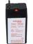 YH-40.3 4 VOLT - 0.3 AMPER KURU AKÜ (27X20X48) 3