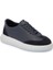 Lacivert Hakiki Deri Erkek Sneaker - E25I1AY57223-A31 1