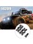 Rc Araba Metal Yükseltme Arka Tekerlek Kupası Bileşenleri Go 1/14 14209 14210 H14BM Parçaları (Titanyum) (Yurt Dışından) 4