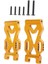 Metal Arka Alt Sallanma Kolları (S/r) 6016 Set Kiti Scy 1/16 16102 Uzaktan Kumandalı Araba Yükseltme Aksesuarları Altın (Yurt Dışından) 2