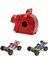 2x Metal Wave Box Kabuk Kapağı Diferansiyel Muhafazası 144001-1254 144001 1/14 Rc Araba Parçaları Için, Kırmızı (Yurt Dışından) 4