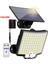 4 Set Güneş Enerjili Dış Mekan Işıkları Hareket Sensörü IP65 Su Geçirmez Bahçe Duvar Lambası 106 Led'li Dış Mekan Için (Yurt Dışından) 2