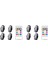 8 Adet Motosiklet LED Uyarı Işığı Evrensel Mini Sinyal Drone Kontrol Cihazı Strobe 8 Renkli Gösterge (Yurt Dışından) 1