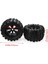 4 Adet 1/8 Ölçekli Rc Kamyon Lastiği ve Jant Seti Tmaxx E-3.3, Jlb Cheetah Için Yapıştırılmış (Yurt Dışından) 3