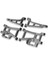 Rc Araba Aksesuarları Metal Salıncak Kolu Direksiyon Kupası Yükseltme Seti Go 1/14 14209 14210 H14BM Araba (Titanyum) (Yurt Dışından) 3
