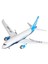 787 Glider Model 2.4g Elektrikli Uzaktan Kumandalı Üç Kanallı Sabit Kanatlı Uçak Uçak Oyuncak Çocuklar Için-Mavi (Yurt Dışından) 1