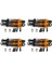 1/18 A959 A969 A979 K929 Için 8 Adet Yağ Ayarlanabilir 65MM Damper, Sarı (Yurt Dışından) 1