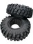 8 Adet 1.9 Inç Kauçuk Lastik Tekerlek Lastikleri 108X40MM 1/10 Rc Paletli Trx4 Eksenel SCX10 Iıı AXI03007 90046 (Yurt Dışından) 2