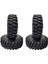 8 Adet 1.9 Inç Kauçuk Lastik Tekerlek Lastikleri 108X40MM 1/10 Rc Paletli Trx4 Eksenel SCX10 Iıı AXI03007 90046 (Yurt Dışından) 3