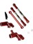 Rc Araba Yükseltme Direksiyon Tertibatı Çekme Çubuğu Takımı 1/12 UD1201 UD1202 UD-12PRO Parçaları Kırmızı (Yurt Dışından) 4