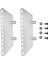 Mn D90 D91 D99S MN99S 1/12 Rc Araba Yükseltme Parçaları Aksesuarları Için Metal Pedal Yan Plaka Kaydırıcısı (Yurt Dışından) 3