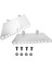 Mn D90 D91 D99S MN99S 1/12 Rc Araba Yükseltme Parçaları Aksesuarları Için Metal Pedal Yan Plaka Kaydırıcısı (Yurt Dışından) 5