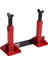 Simülasyon Metal Yüksekliği Ayarlanabilir Jack Rc Araba Tutucu Stand Dekorasyonu 1/8 1/10 Paletli Eksenel SCX10 Trx4 D90 C (Yurt Dışından) 1