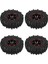 4 Adet 110MM 1.9 Inç Jant Lastik Tekerlek Lastiği 1/10 Rc Kaya Tırmanıcısı SCX10 D90 Trx4 Için (Yurt Dışından) 1