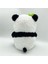 2'si 1 Arada Sevimli Bambu Tüp Panda Doldurulmuş Peluş Yumuşak Sarılma Yastığı (Yurt Dışından) 1