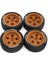 TT01 Için 4 Adet 68MM Yol Turu Drift Araba Lastiği, Gösterildiği Gibi (Yurt Dışından) 4