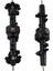 Araba Metal Ön Arka Aks Köprüsü Yedek Parçaları 112 Rc Araba Için (Yurt Dışından) 1