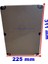 225X311X132 Kombinasyon Kutusu Termoplastik Gri (Boş) 4