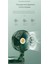 Mini Taşınabilir Şarj USB Ev Düşük Gürültülü Mini Elektrikli Fan 5200MAH-B (Yurt Dışından) 4