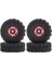 4 Adet 62X21MM 1.0 In Jant 118 124 Rc Araba TRX4M Eksenel SCX24 AX242 (Yurt Dışından) 3