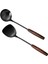 Wok Spatula ve Kepçe Kepçe Kepçe Alet Seti 14 Inç Spatula (Yurt Dışından) 1