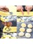 Ravioli Makarna Kesici Seti Ahşap Saplı Ravioli Damgası Yapıcı (Yurt Dışından) 3