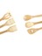 8'li Kiraz Ağacı Spatula ve Pişirme Seti-Yardımcı Seti %100 Fsc®'den Üretilmiştir (Yurt Dışından) 5