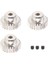 3 Adet 3.175MM Şaft Metal Pinyon Motor Dişlisi, 24T (Yurt Dışından) 3