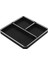 100X100MM Metal Vidalar Tepsi Vidaları Tutucu Plaka Siyah+Gümüş Kenar (Yurt Dışından) 2