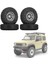 Jantlar Lastikler Seti 110 Rc Paletli Araba Axial Yeti Jr Tamiyac (Yurt Dışından) 4