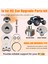 25T Direksiyon Servo Kolu Boynuzu 3 Delik Rc Araba Parçaları Titanyum Rengi (Yurt Dışından) 4