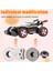 25T Direksiyon Servo Kolu Boynuzu 3 Delik Rc Araba Parçaları Titanyum Rengi (Yurt Dışından) 5