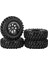 Rc Rock Crawler Truck Monte Edilmiş 1.9 In Metal Beadlock Tekerlekler (Yurt Dışından) 1