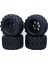 4 Adet 125MM 1.9 Beadlock Jant Lastik Seti 1/10 Rc Paletli Araba Için (Yurt Dışından) 2