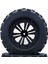 4 Adet 125MM 1.9 Beadlock Jant Lastik Seti 1/10 Rc Paletli Araba Için (Yurt Dışından) 5