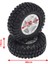 SCX24 Jeep Gladiator Için Lastikli Metal Tekerlek Kabuğu Siyah (Yurt Dışından) 2