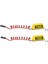 Sarı Model Araba Taksi Lambası 110 Rv 18 Tırmanma Arabası Arazi Aracı (Yurt Dışından) 1