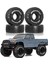 110 Rc Paletli Araç Trx4 RC4WD Için 4 Adet 120MM 1.9 Inç Kauçuk Lastik Seti (Yurt Dışından) 1