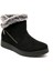 Kadın Bot 45 U30 Ux Fly Flot Cloth Woman Boot Black 1
