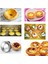 Yumurta Tart Kalıbı Yumurta Tart Kupası Yumurta Tart Tabanı Yuvarlak Yeniden Kullanılabilir Yapışmaz (Yurt Dışından) 4
