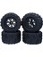 4 Adet 125MM 1.9 Beadlock Jant Lastik Seti 1/10 Rc Paletli Araba Için (Yurt Dışından) 1