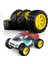 4 Adet 118MM 110 Rc Monster Truck Buggy Lastiği 12MM Traxxas Için Sarı (Yurt Dışından) 4