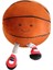 Ayaklı Bebek Peluş Oyuncak Bebek Kart Aşk Peluş Yastık Basketbol (Yurt Dışından) 1
