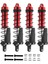 110 Rc Tırmanıcı Için 4 Adet Metal 120MM Amortisör Yağ Damperi Kırmızı (Yurt Dışından) 5