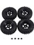 4 Adet 96MM 1.9 Inç Lastik ve Jantlar Axial SCX10 1:10 Rc Araba Için, B (Yurt Dışından) 1